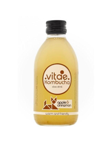 Kombucha Manzana Y Canela Bio 250 ml de Vitae Kombucha