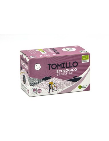 Tomillo silvestre (flor) bio 20 filtros Andunatura