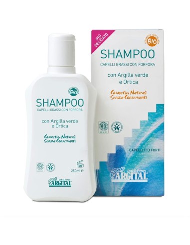 Champú con romero y ortiga para cabello graso bio 250ml Argi