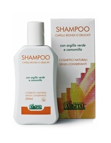 Champú con manzanilla para cabello claro bio 250ml Argital