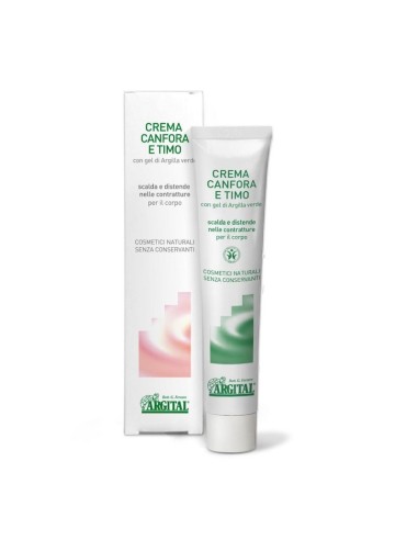 Crema de fango con alcanfor y tomillo 50ml Argital