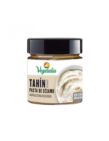 Tahin Blanco Crudo 180 Gramos Bio S/Sal Vegetalia