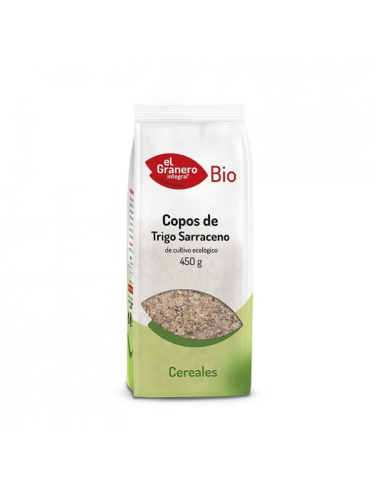 Copos De Trigo Sarraceno Bio, 450 G de El Granero Integral