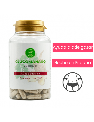 Capsulas De Glucomanano 120 Caps