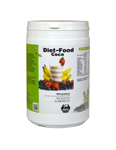 Diet Food Batido Coco 500Gr Nale