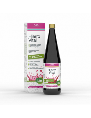 Hierro Vital 330 Mililitros Bio Vegan Gse