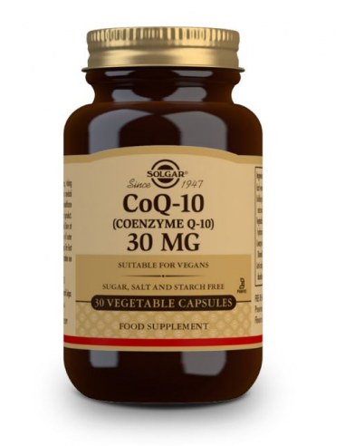 CoQ10 30 mg  30 cápsulas vegetales Solgar