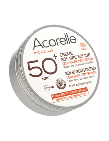 Crema Solar Solida Spf50+ 30 Gramos Acorelle