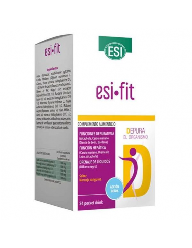 Esi Fit Depura Pocket Drink (24 Sobres) De Esi