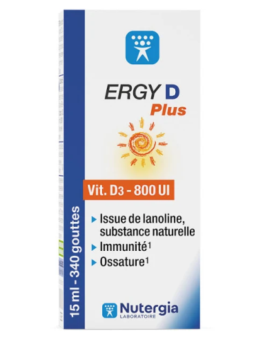 Ergy-D Plus 15 Ml de Nutergia