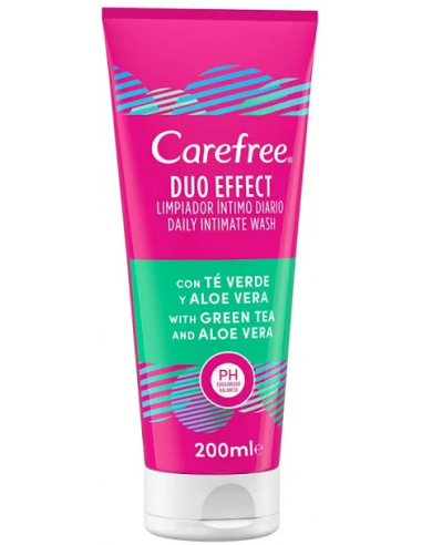 Carefree Gel Intimo Te Verde+Aloe 200 Mililitros Carefree