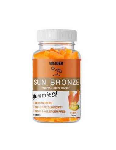 Weider Sun Bronze 40Gummies de Weider