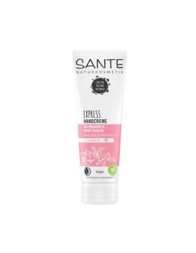 Crema De Manos Express Sensibles 75 Mililitros Bio Vegan Sante Naturkosmetik