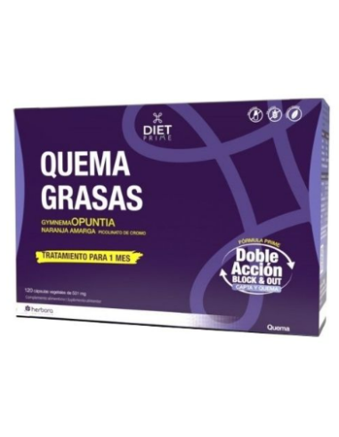 Quemagrasas 120 Capsulas Vegetales de Herbora