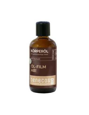 Aceite Corporal Jojoba 100 Mililitros Bio Vegano Benecos