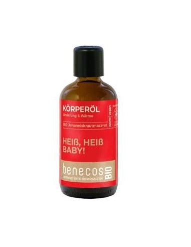 Aceite Corporal Macerado Hiperico 100 Ml Bio Vegano Benecos