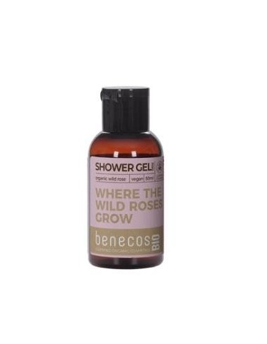 Gel De Baño Rosa M. Mini Viaje 50 Mililitros Bio Vegano Benecos