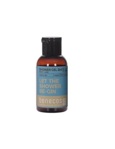 Gel De Baño 2En 1 Ginebra Mini Viaje 50M Bio Vegan Benecos