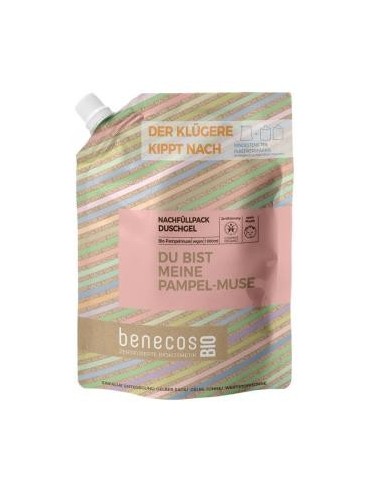 Gel De Baño Pomelo Recarga 1Lt. Bio Vegano Benecos