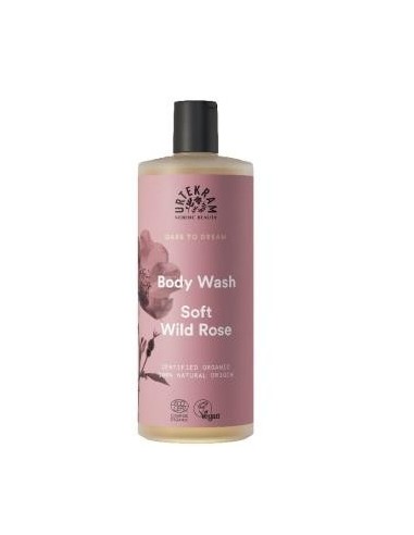 Soft Wild Rose Gel De Baño 500 Mililitros Eco Vegan Urtekram