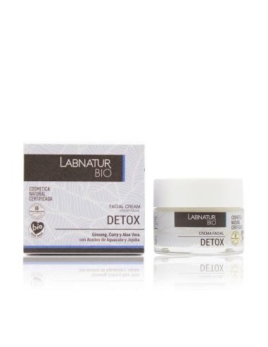 Crema Facial Detox Aguacate Jojoba Ginseng 50M Bio Labnatur Bio