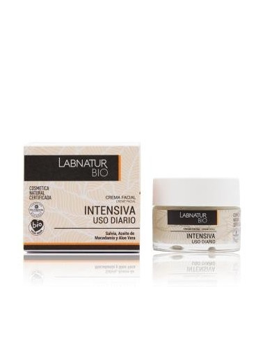 Crema Facial Intensiva Salvia Macadamia 50 Mililitros Bio Labnatur Bio