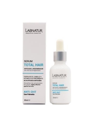 Serum Total Hair Anticaida Y Regenerador 30 Mililitros Labnatur Bio