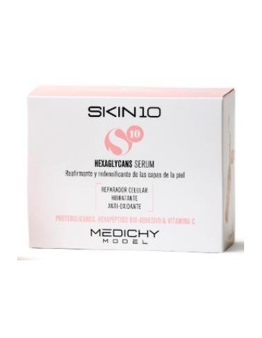 Skin10 Hexaglycans 15 Ampollas Medichy Model