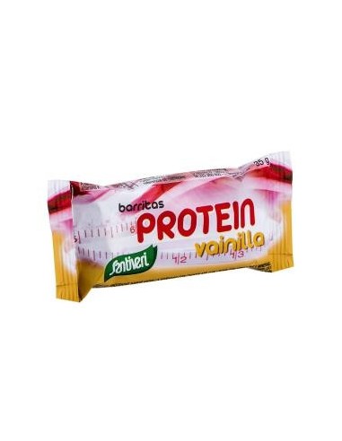 Barritas Protein Vainilla Caja 16 Unidades Santiveri