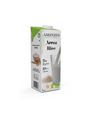 Bebida Vegetal De Arroz 1Lt  6Uds. Bio S/A de Amandin