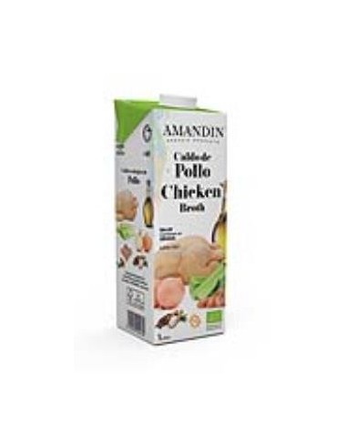 Caldo De Pollo 1Lt. Bio** Amandin