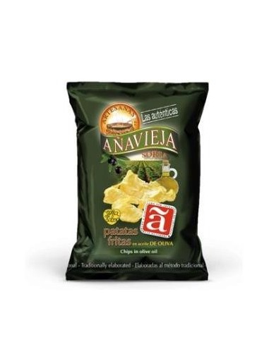 Patatas Fritas Con Aceite De Oliva 100 Gramos Eco Añavieja