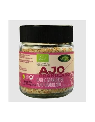 Ajo Granulado Xl Especia 100 gramos Bio Vegan de Artemis Bio