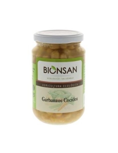 Garbanzos Pedrosillanos Cocidos 220 Gramos Eco Bionsan