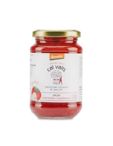 Salsa De Tomate Con Champiñones 350 gramos Demeter de Cal Valls