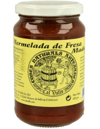 Mermelada De Fresa Nat 400 gramos S/A de Cal Valls