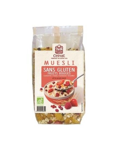 Muesli De Frutos Rojos 375 Gramos Bio Sg Celnat