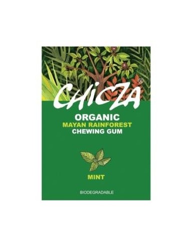 Chicle Organico Sabor Menta 30 Gramos Bio Chicza