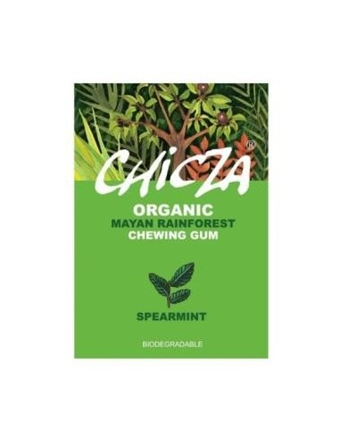 Chicle Organico Sabor Hierbabuena 30 Gramos Bio Chicza