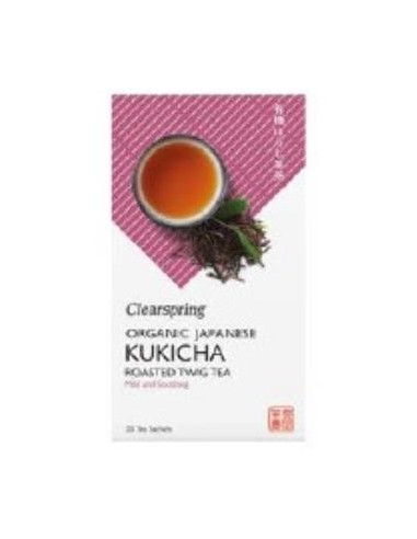 Te Kukicha Infusion 20 Bolsitas. Bio de Clearspring