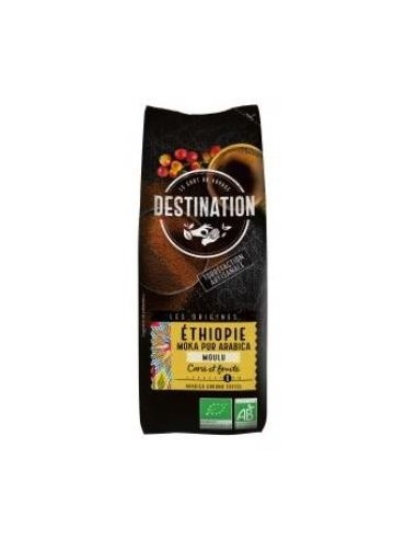 Cafe Etiop+A Moka 100% Arabica Molido 250 Gramos Bio Destination