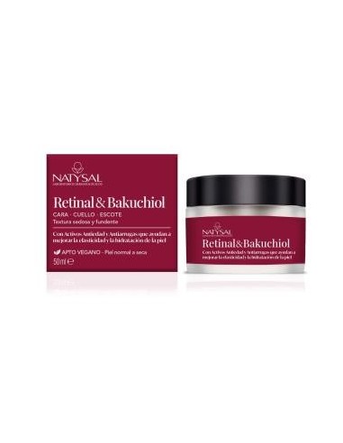 Retinal-Bakuchinol Cara-Cuello-Escote Crema 50Ml. de Natysal