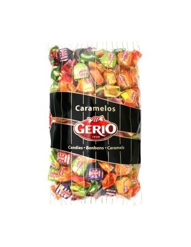 Caramelo Relleno Frutas 8 Sabores 1 Kilo Gerio