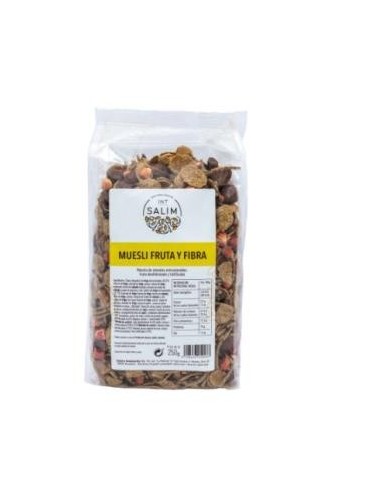 Muesli De Fruta Y Fibra 250 Gramos Int Salim