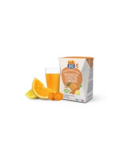 Zumo De Naranja Zanahoria Y Limon 3Udsx200 Mililitros Bio Isola