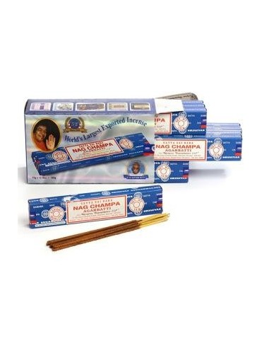 Incienso Stick Satya Sai Baba 12Paquetes de Nag Champa