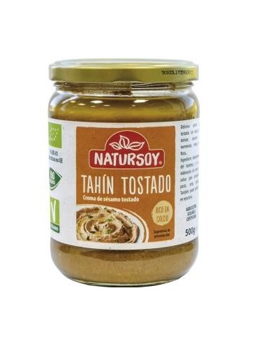 Tahin Tostado 500 Gramos Bio Natursoy