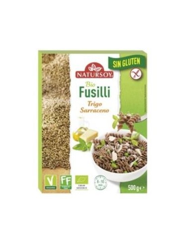 Fusilli De Trigo Sarraceno 500 gramos Bio Sg de Natursoy