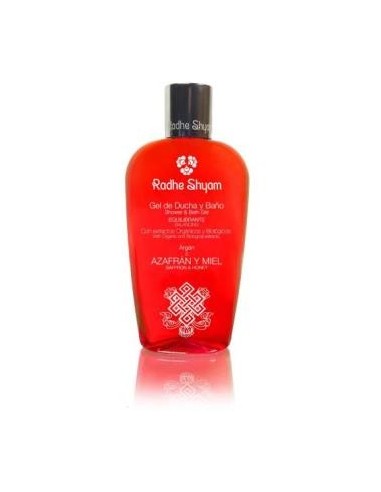 Gel De Baño Azafran Miel Equilibrante 250 Ml de Radhe Shyam