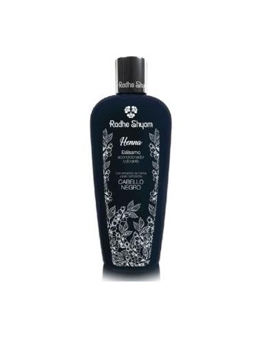 Balsamo Acondicionador Henna Color Negro 400 Ml de Radhe Shyam